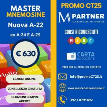 Master A22 Lingue Mnemosine