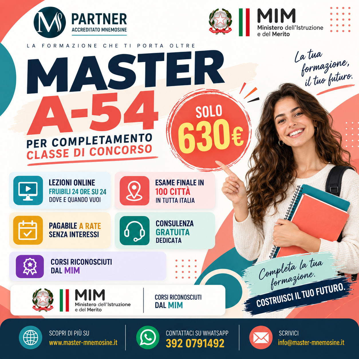 Master A54 Mnemosine per A-54 Storia dell’Arte