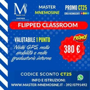 Master Flipped Classroom Mnemosine online per docenti