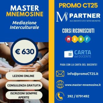 Master Mediazione interculturale Mnemosine