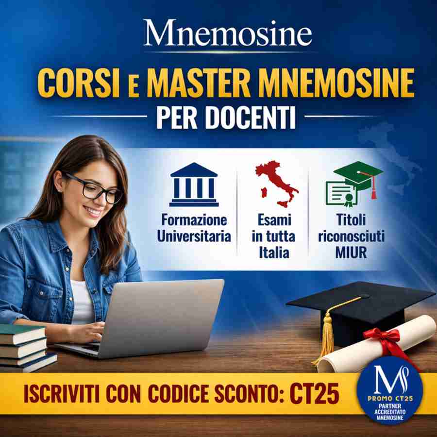 Metodologie socio-pedagogiche negli insegnamenti Tecnici Mnemosine online