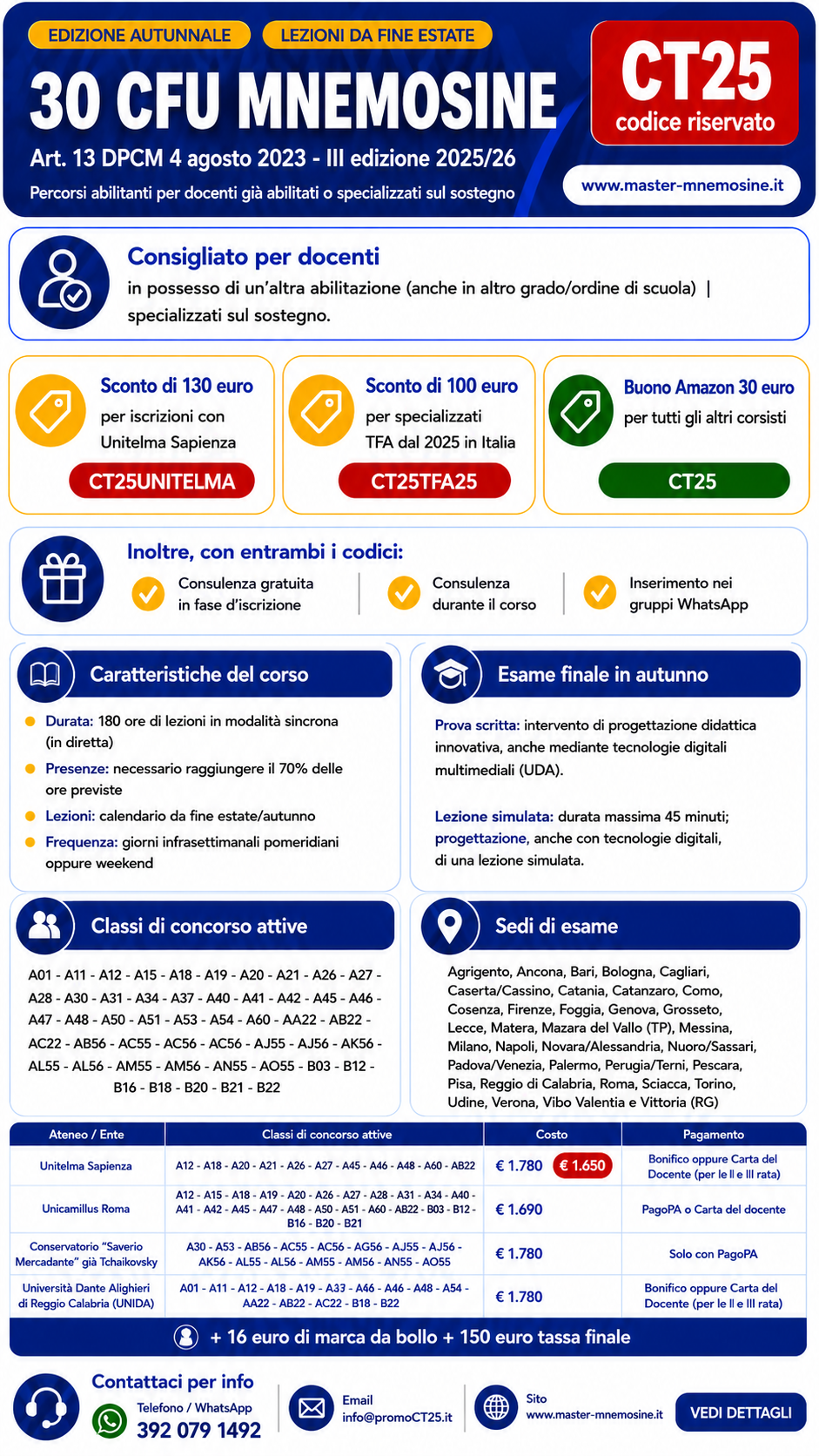 Brochure 30 CFU Mnemosine Art. 13